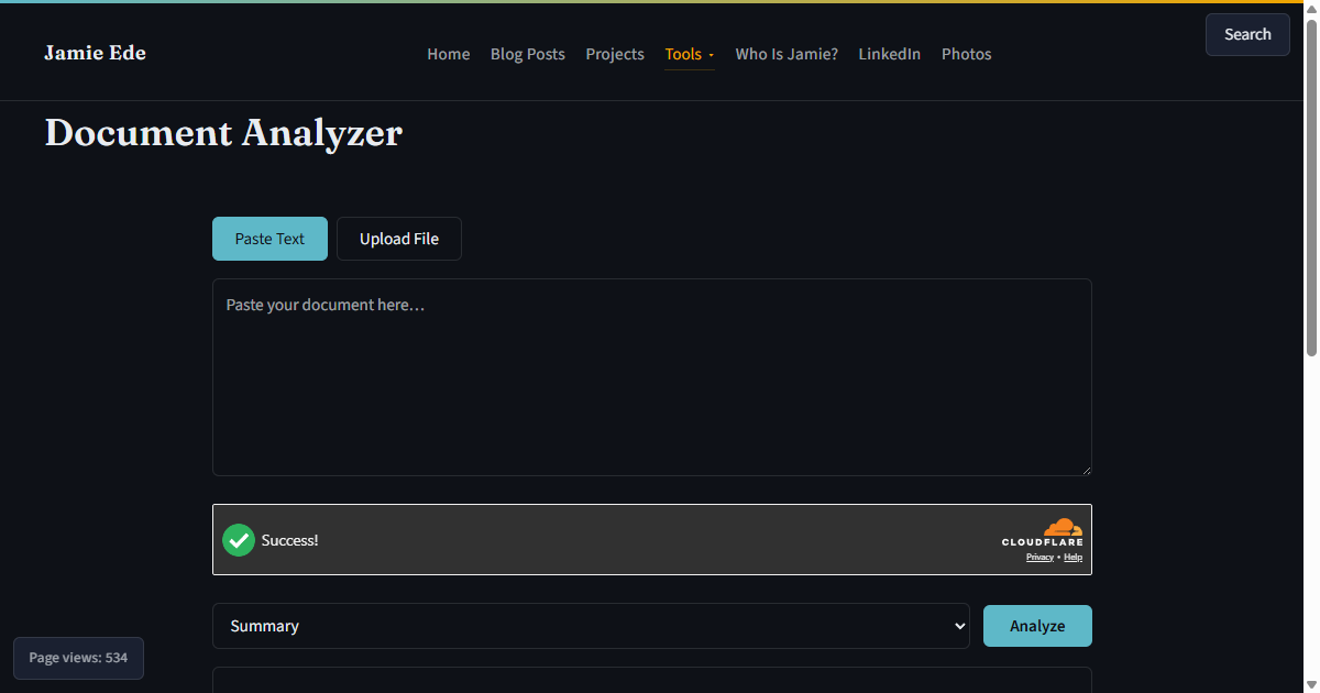 Document Analyzer